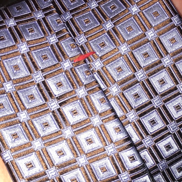 🇺🇸 MICHAEL Michael Kors Patterned Tie - Picture 4 of 4